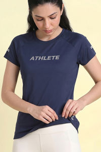 Zelocity Quick Dry Relaxed Top - Naval Academy — thumbnail 4